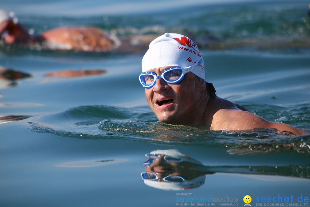 Wigald Boning durchquert den Bodensee: Friedrichshafen, 16.07.2014