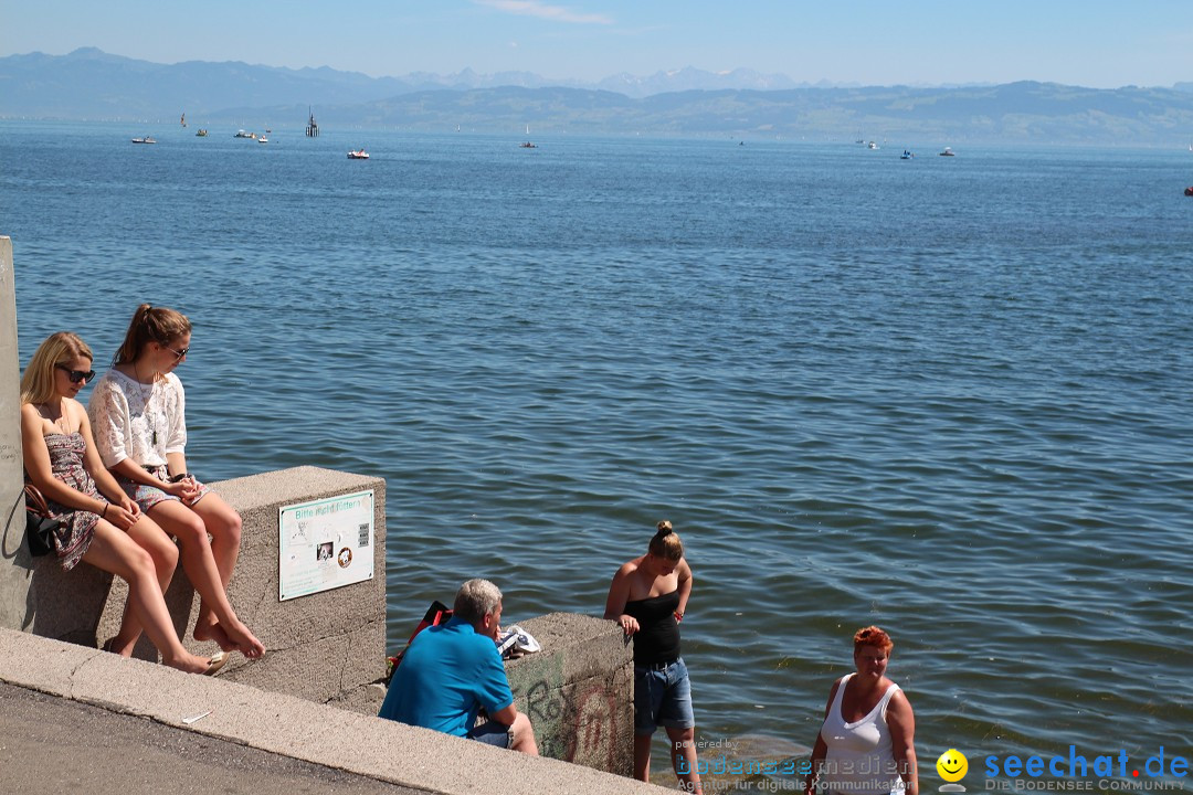 Seehasenfest: Rummel+Fest: Friedrichshafen am Bodensee, 18.07.2014