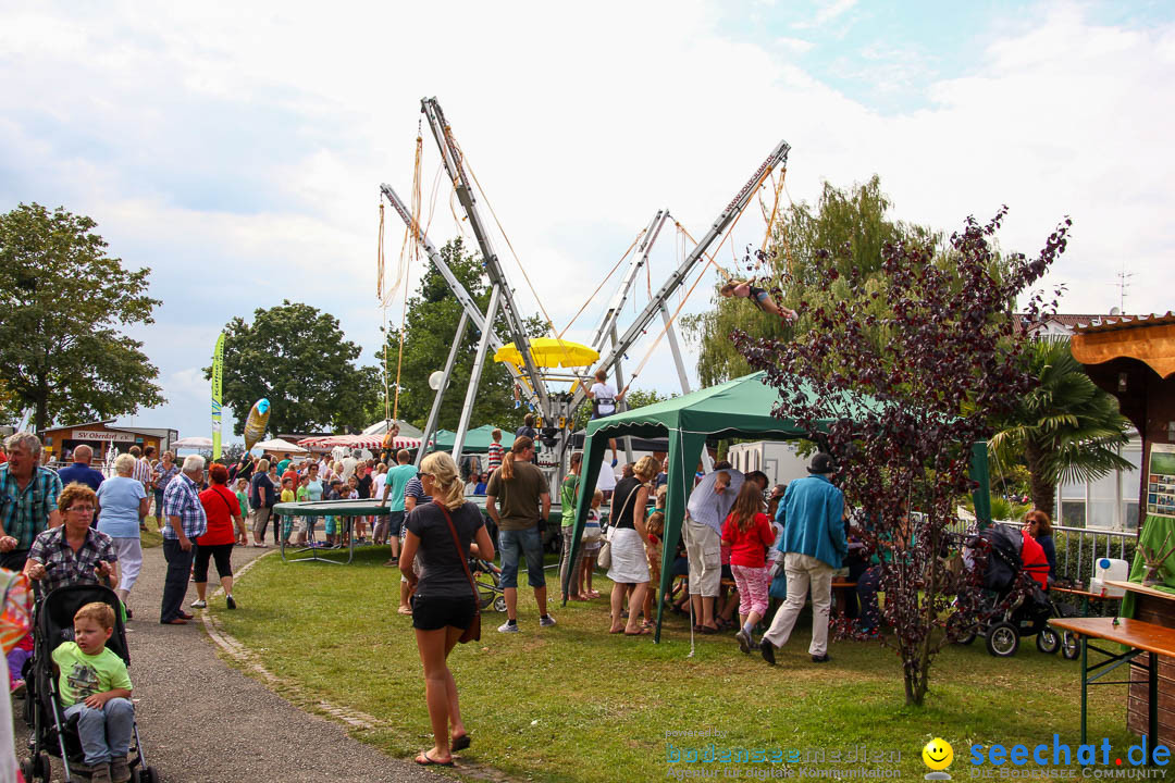 Uferfest und Fischerstechen: Langenargen am Bodensee, 03.08.2014
