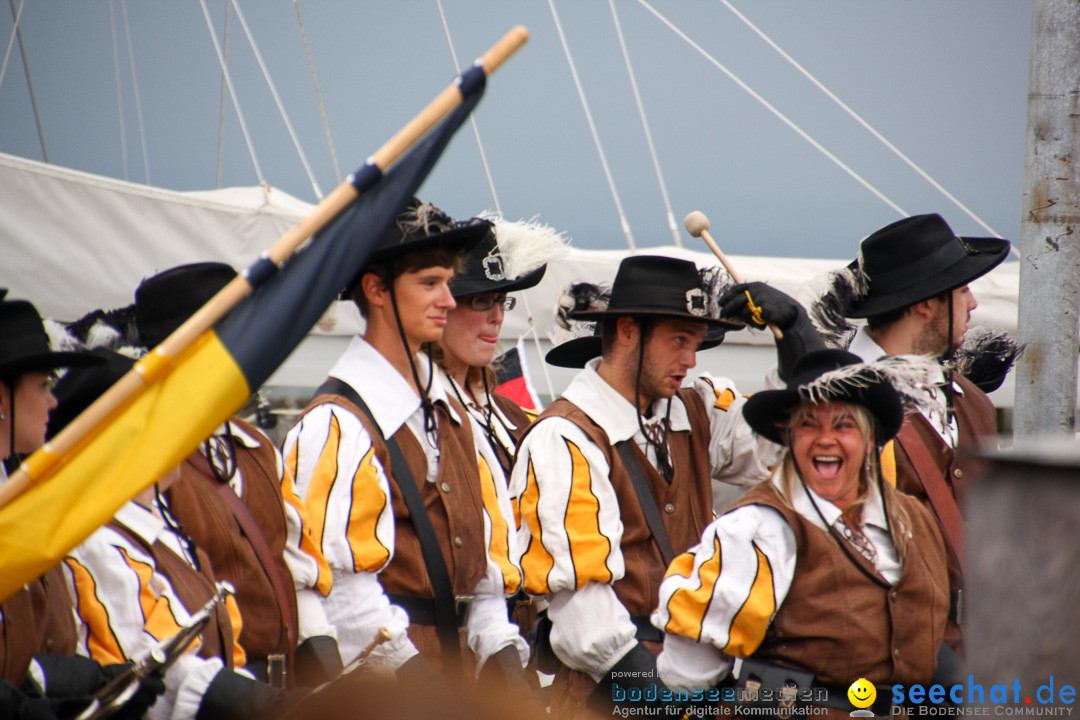 Uferfest und Fischerstechen: Langenargen am Bodensee, 03.08.2014