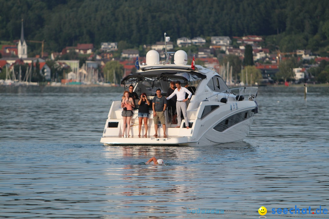 Bodenseequerung- seechat: Hamza Bakircioglu: Bodman, 04.08.2014