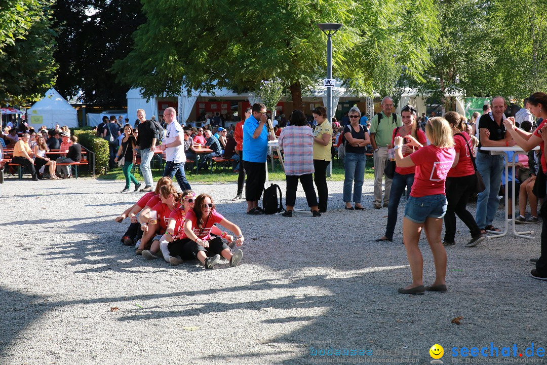 Konstanzer Seenachtfest mit Feuerwerk: Konstanz am Bodensee, 09.08.2014