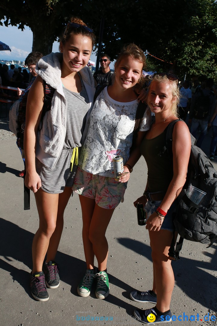 Konstanzer Seenachtfest mit Feuerwerk: Konstanz am Bodensee, 09.08.2014