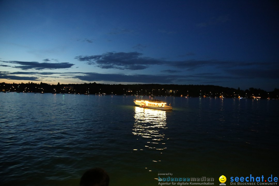 Konstanzer Seenachtfest mit Feuerwerk: Konstanz am Bodensee, 09.08.2014