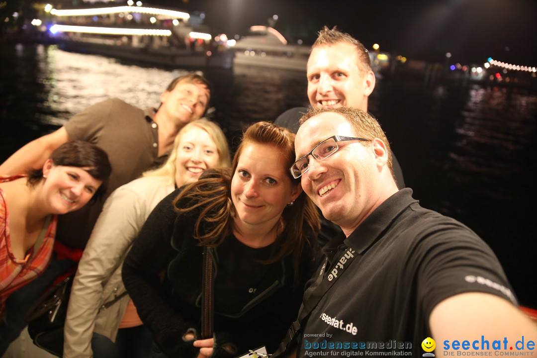 Konstanzer Seenachtfest mit Feuerwerk: Konstanz am Bodensee, 09.08.2014