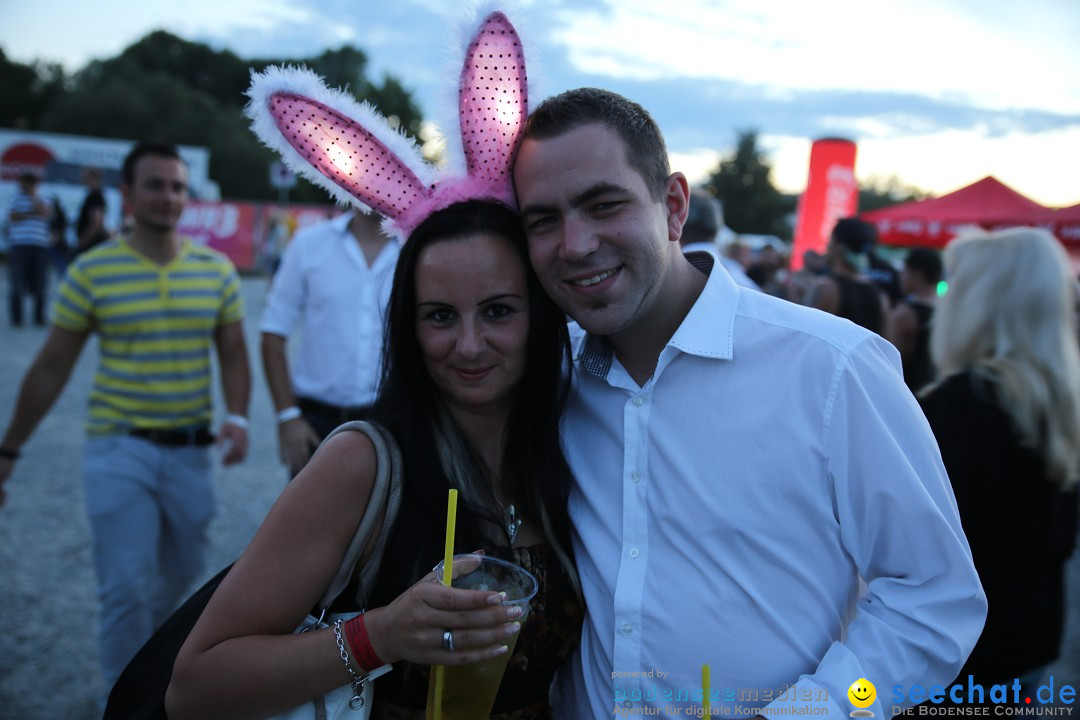 Konstanzer Seenachtfest mit Feuerwerk: Konstanz am Bodensee, 09.08.2014