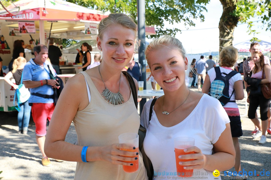Konstanzer Seenachtfest mit Feuerwerk: Konstanz am Bodensee, 09.08.2014
