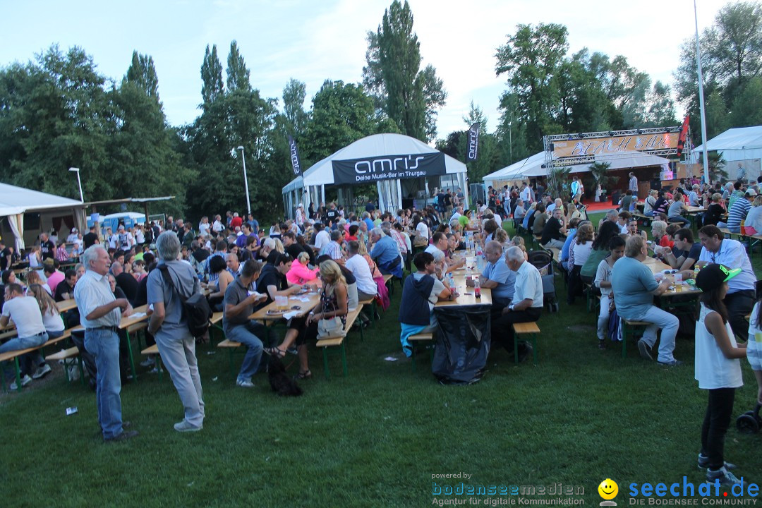 Seenachtfest mit Feuerwerk: Kreuzlingen am Bodensee, 09.08.2014