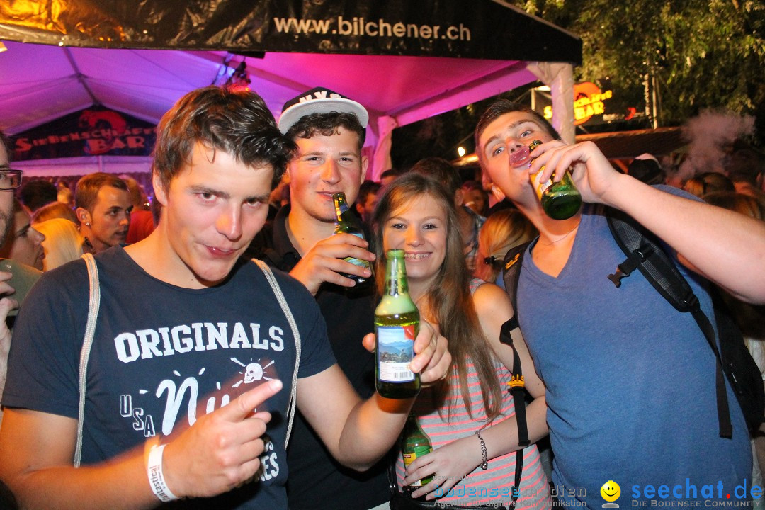 Seenachtfest mit Feuerwerk: Kreuzlingen am Bodensee, 09.08.2014