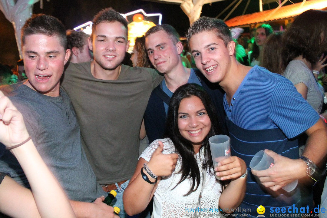 Seenachtfest mit Feuerwerk: Kreuzlingen am Bodensee, 09.08.2014
