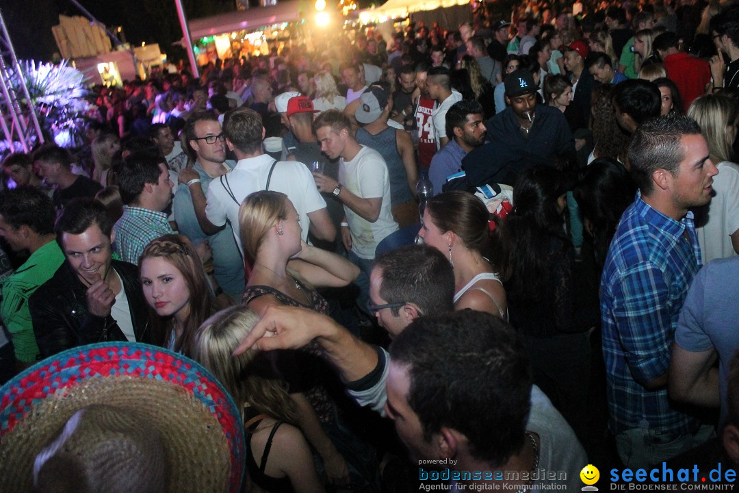 Seenachtfest mit Feuerwerk: Kreuzlingen am Bodensee, 09.08.2014