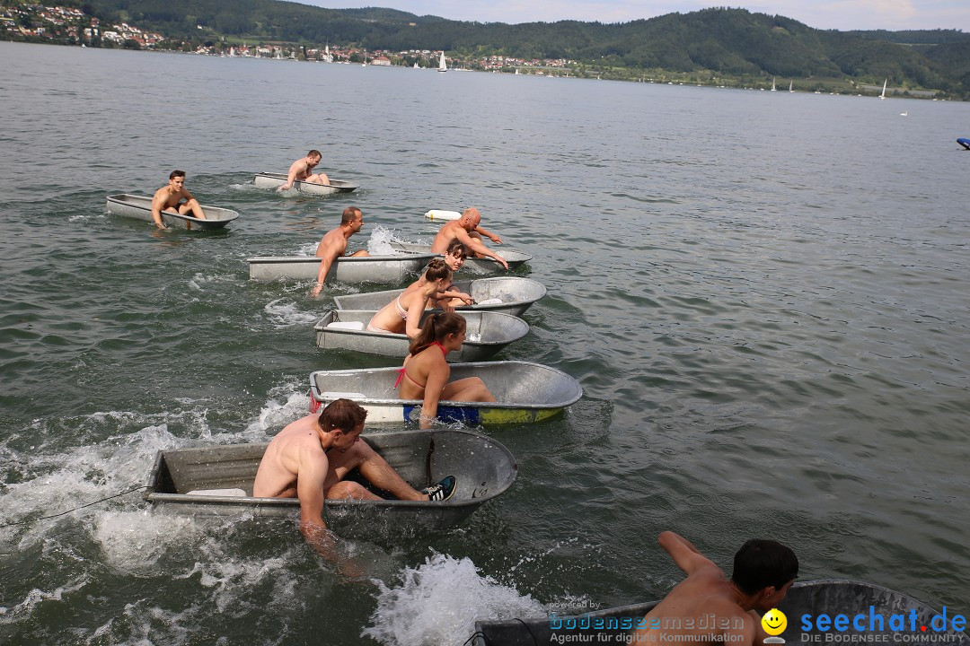 Badewannenrennen DLRG: Bodman-Ludwigshafen am Bodensee, 10.08.2014