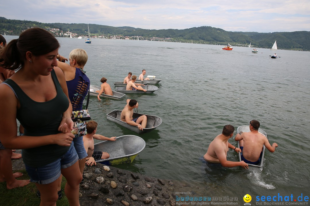 Badewannenrennen DLRG: Bodman-Ludwigshafen am Bodensee, 10.08.2014