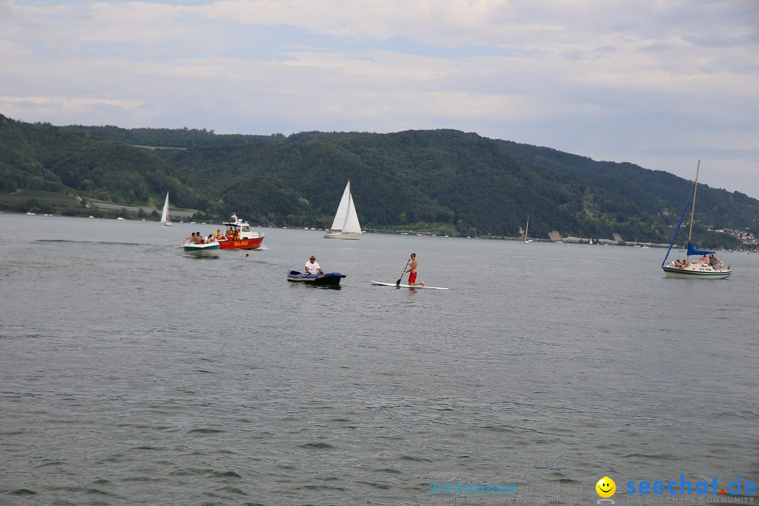 Badewannenrennen DLRG: Bodman-Ludwigshafen am Bodensee, 10.08.2014