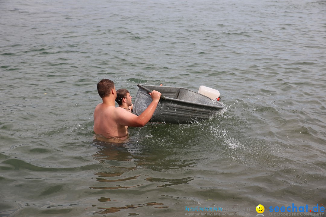 Badewannenrennen DLRG: Bodman-Ludwigshafen am Bodensee, 10.08.2014