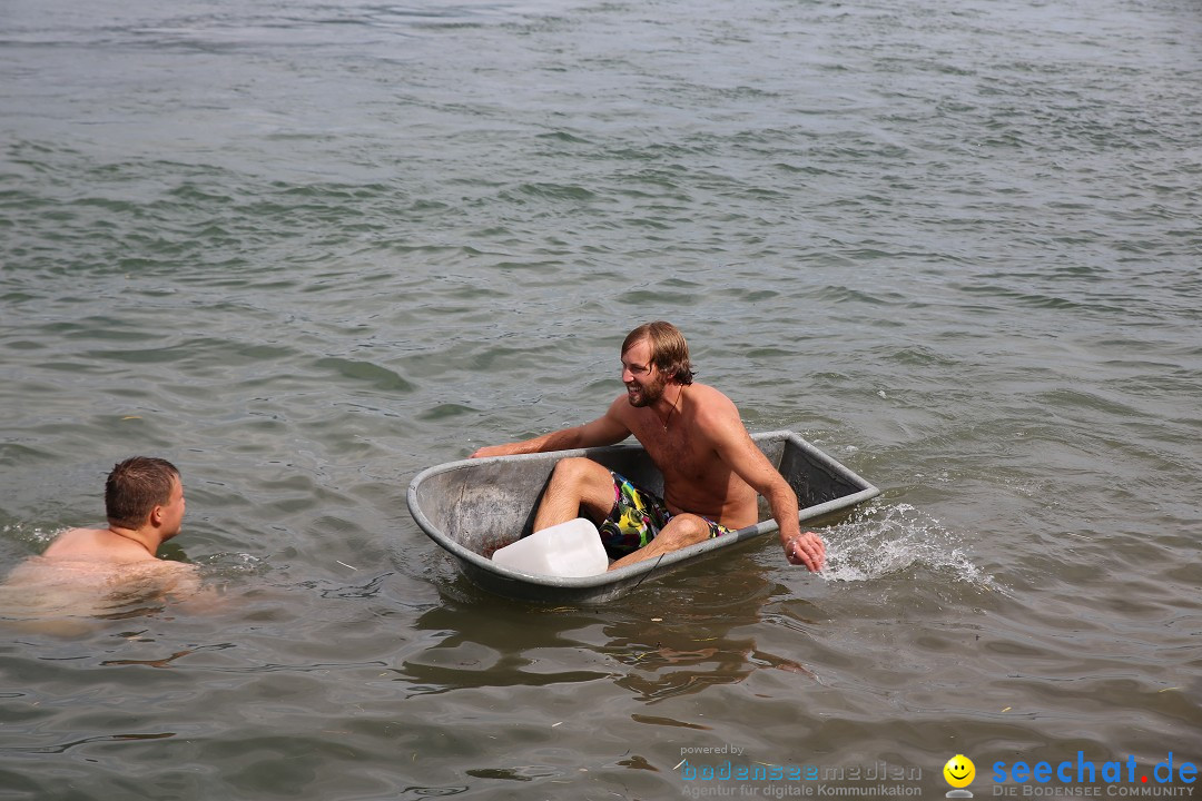 Badewannenrennen DLRG: Bodman-Ludwigshafen am Bodensee, 10.08.2014