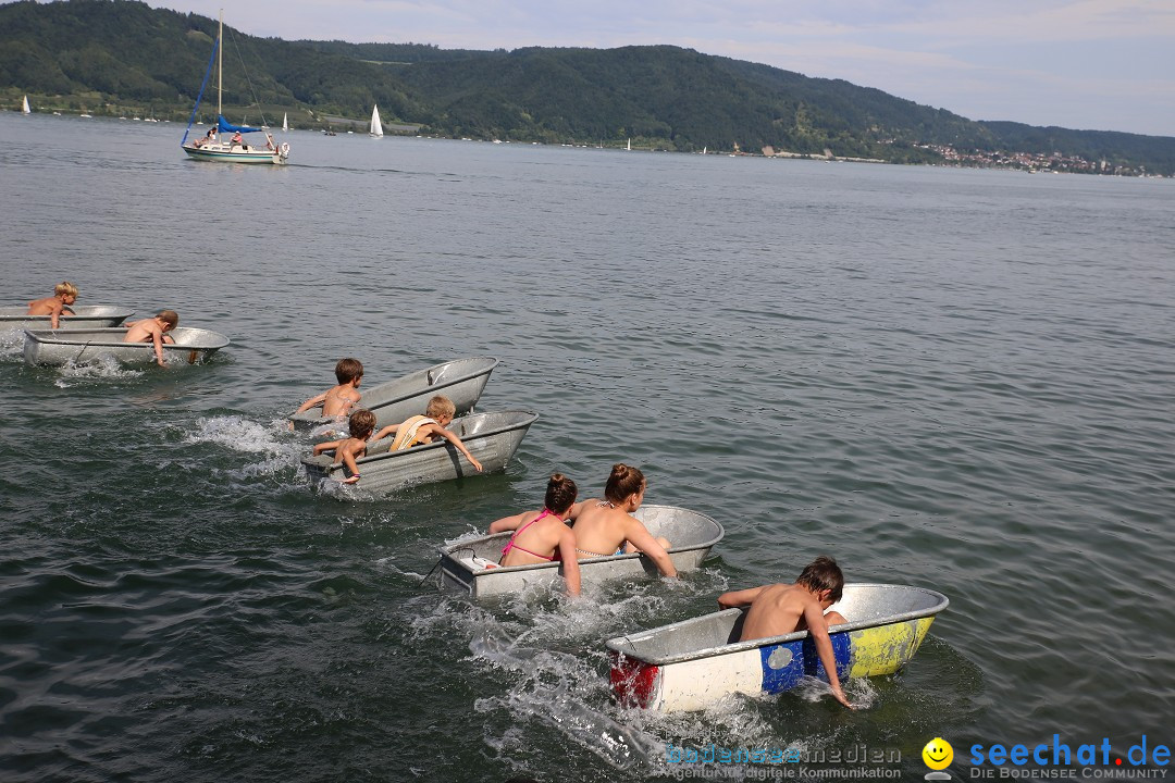 Badewannenrennen DLRG: Bodman-Ludwigshafen am Bodensee, 10.08.2014
