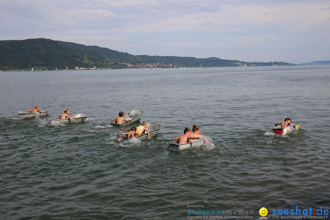 Badewannenrennen DLRG: Bodman-Ludwigshafen am Bodensee, 10.08.2014