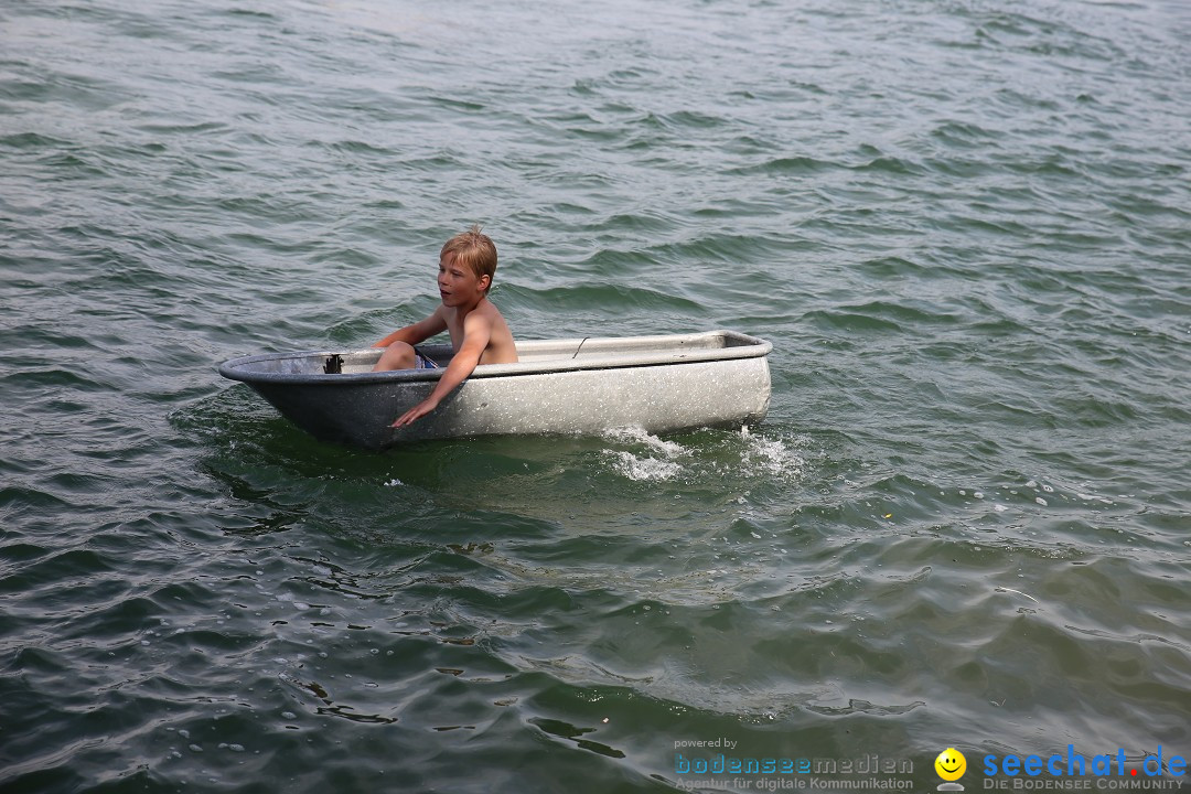 Badewannenrennen DLRG: Bodman-Ludwigshafen am Bodensee, 10.08.2014