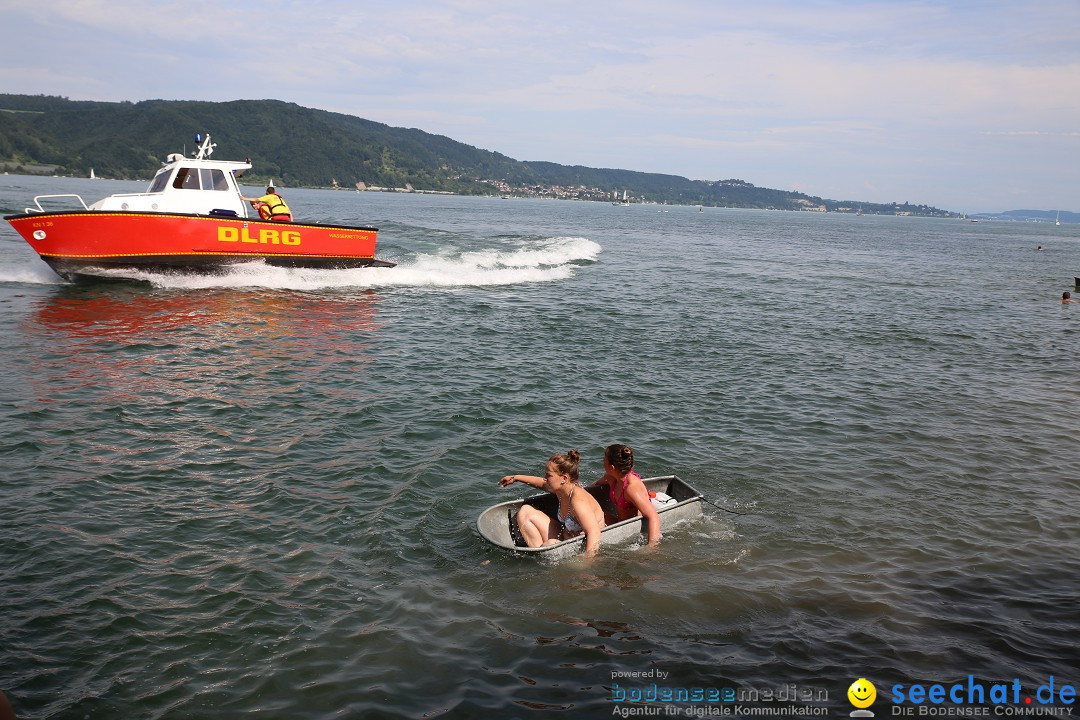 Badewannenrennen DLRG: Bodman-Ludwigshafen am Bodensee, 10.08.2014