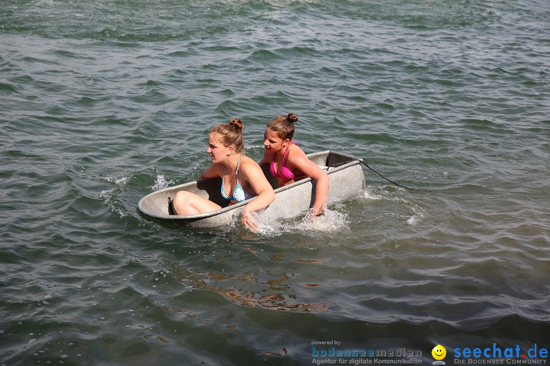Badewannenrennen DLRG: Bodman-Ludwigshafen am Bodensee, 10.08.2014