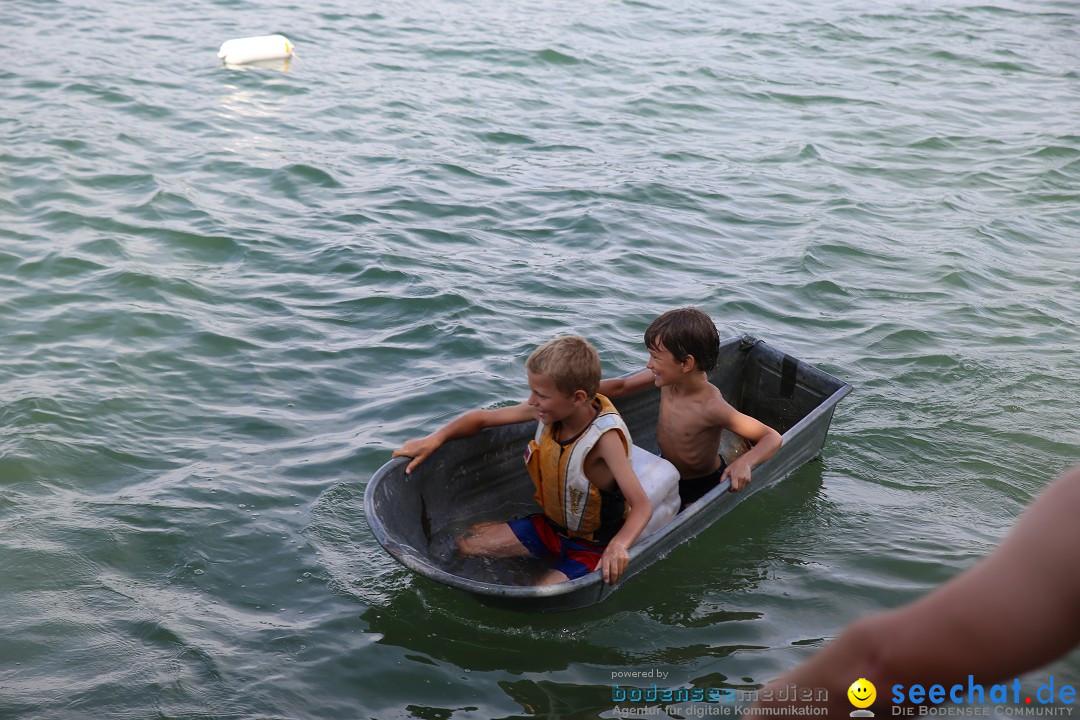 Badewannenrennen DLRG: Bodman-Ludwigshafen am Bodensee, 10.08.2014