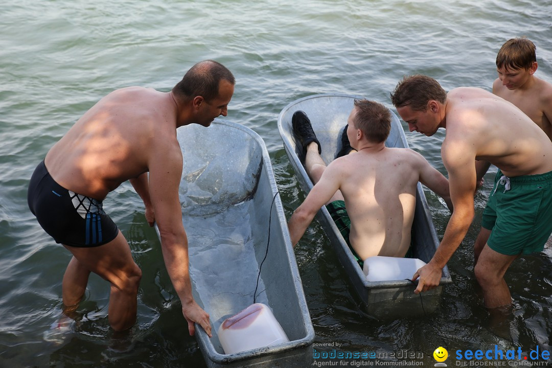 Badewannenrennen DLRG: Bodman-Ludwigshafen am Bodensee, 10.08.2014