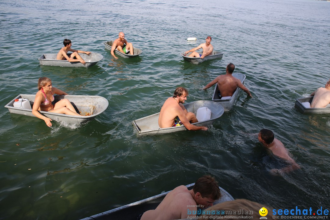 Badewannenrennen DLRG: Bodman-Ludwigshafen am Bodensee, 10.08.2014
