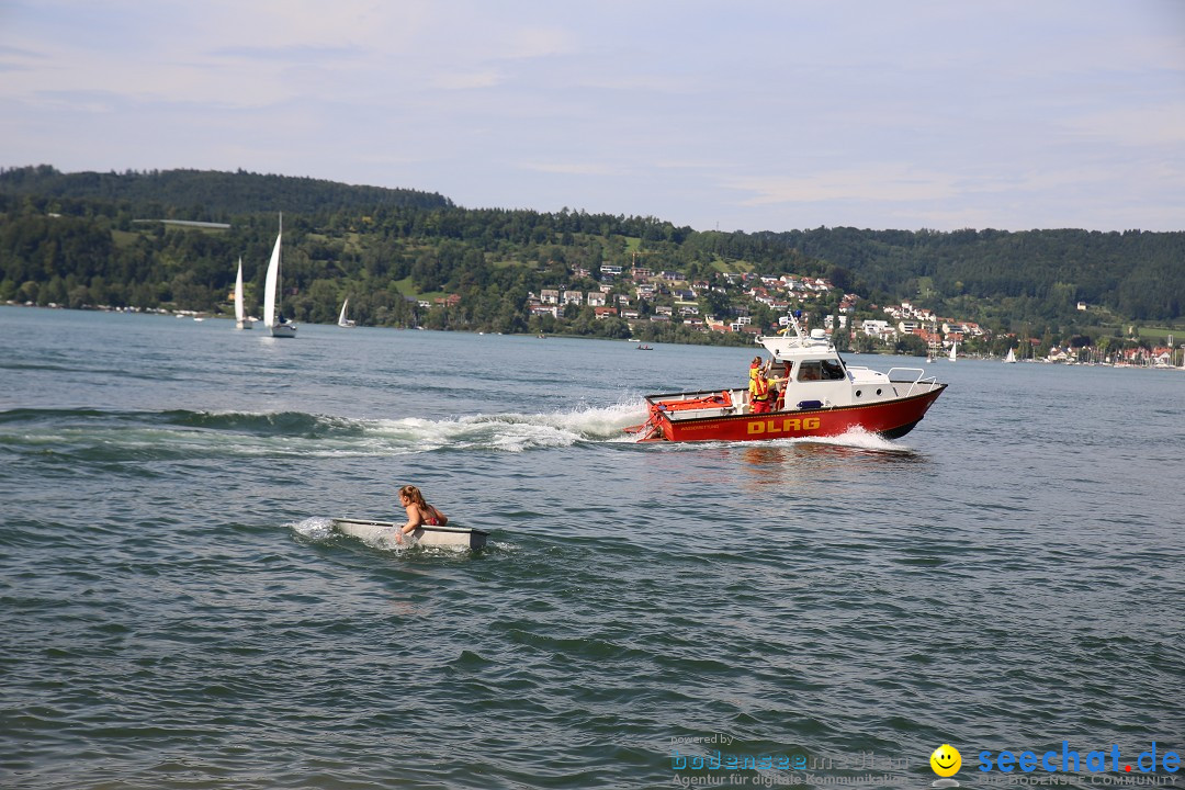 Badewannenrennen DLRG: Bodman-Ludwigshafen am Bodensee, 10.08.2014