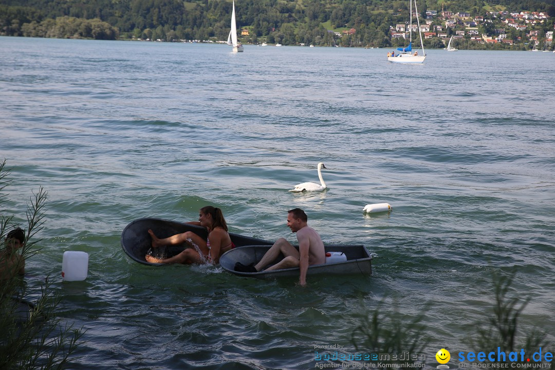 Badewannenrennen DLRG: Bodman-Ludwigshafen am Bodensee, 10.08.2014