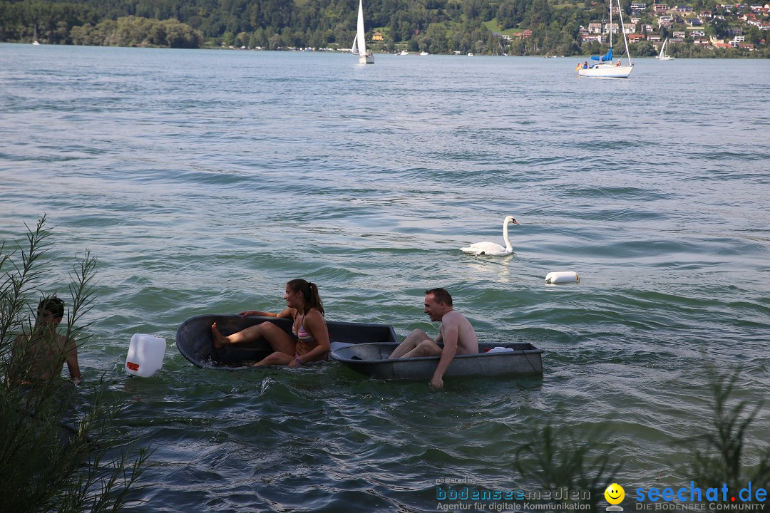 Badewannenrennen DLRG: Bodman-Ludwigshafen am Bodensee, 10.08.2014