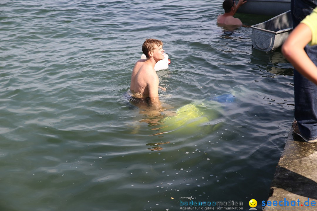 Badewannenrennen DLRG: Bodman-Ludwigshafen am Bodensee, 10.08.2014
