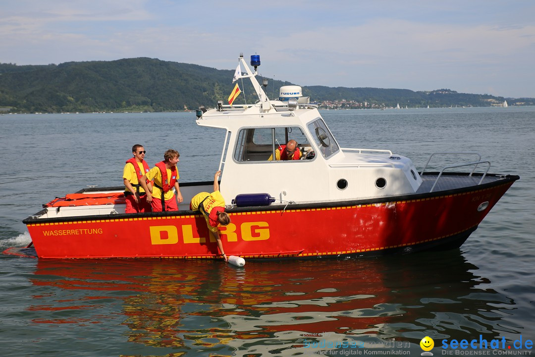 Badewannenrennen DLRG: Bodman-Ludwigshafen am Bodensee, 10.08.2014