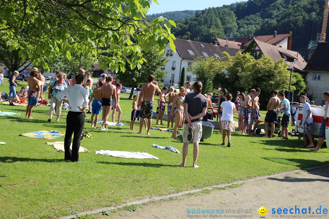 Badewannenrennen DLRG: Bodman-Ludwigshafen am Bodensee, 10.08.2014