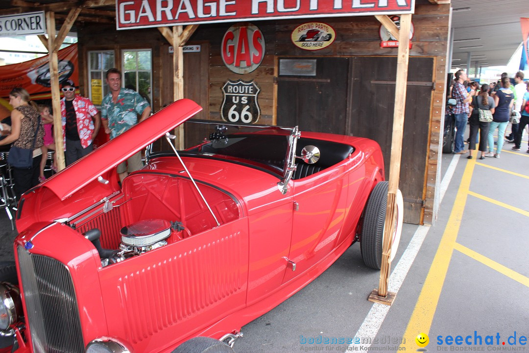 2. US Car Treffen: St. Margrethen am Bodensee, 10.08.2014