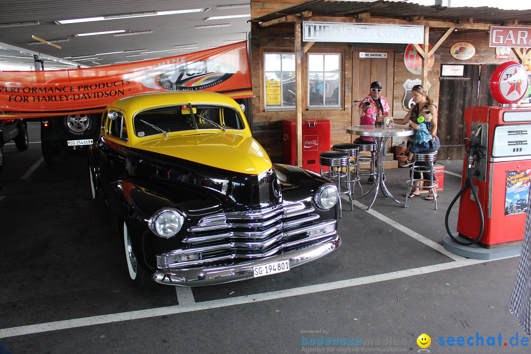 2. US Car Treffen: St. Margrethen am Bodensee, 10.08.2014