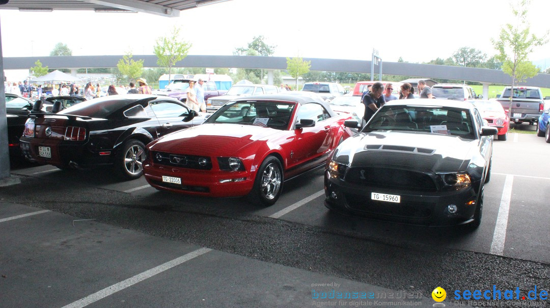 2. US Car Treffen: St. Margrethen am Bodensee, 10.08.2014