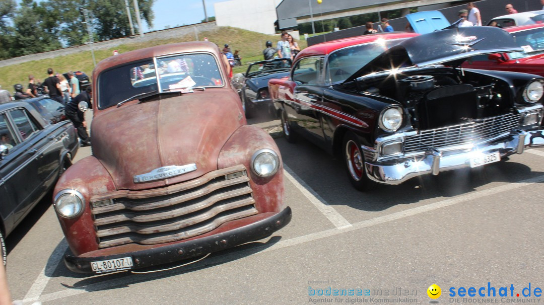 2. US Car Treffen: St. Margrethen am Bodensee, 10.08.2014