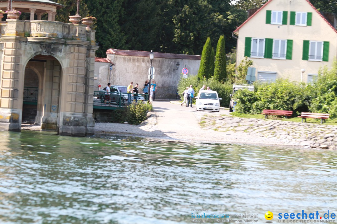Bodensee Breitenquerung, Patrick und Uli: Romanshorn - FN, 12.08.2014