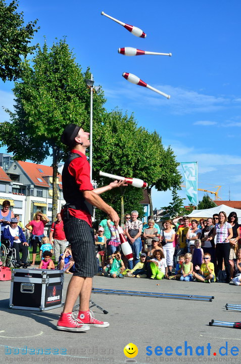 Kulturufer mit Kunsthandwerk: Friedrichshafen am Bodensee, 10.08.2014