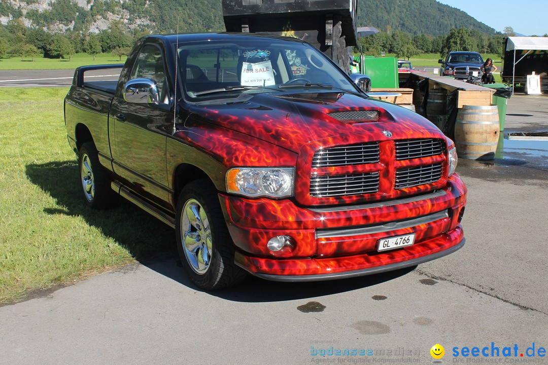 Burn Out Us-Car &amp;amp;amp;amp;amp; Bike Festival: Schweiz - Mollis, 17.08.2014