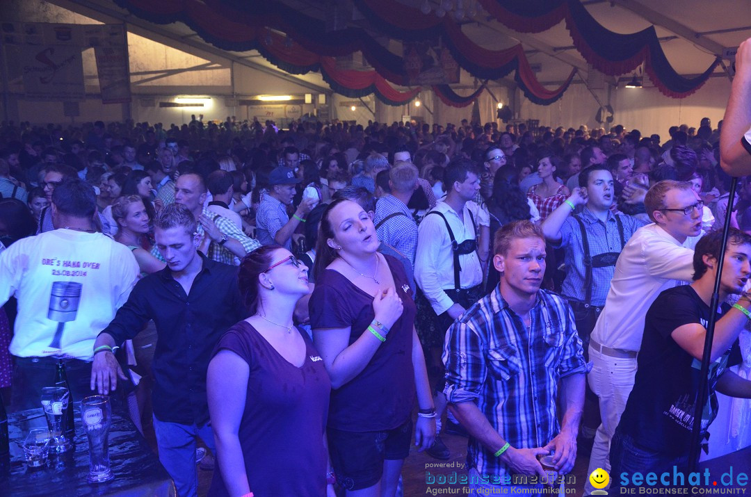 Dirndlparty: Meckenbeuren am Bodensee, 23.08.2014