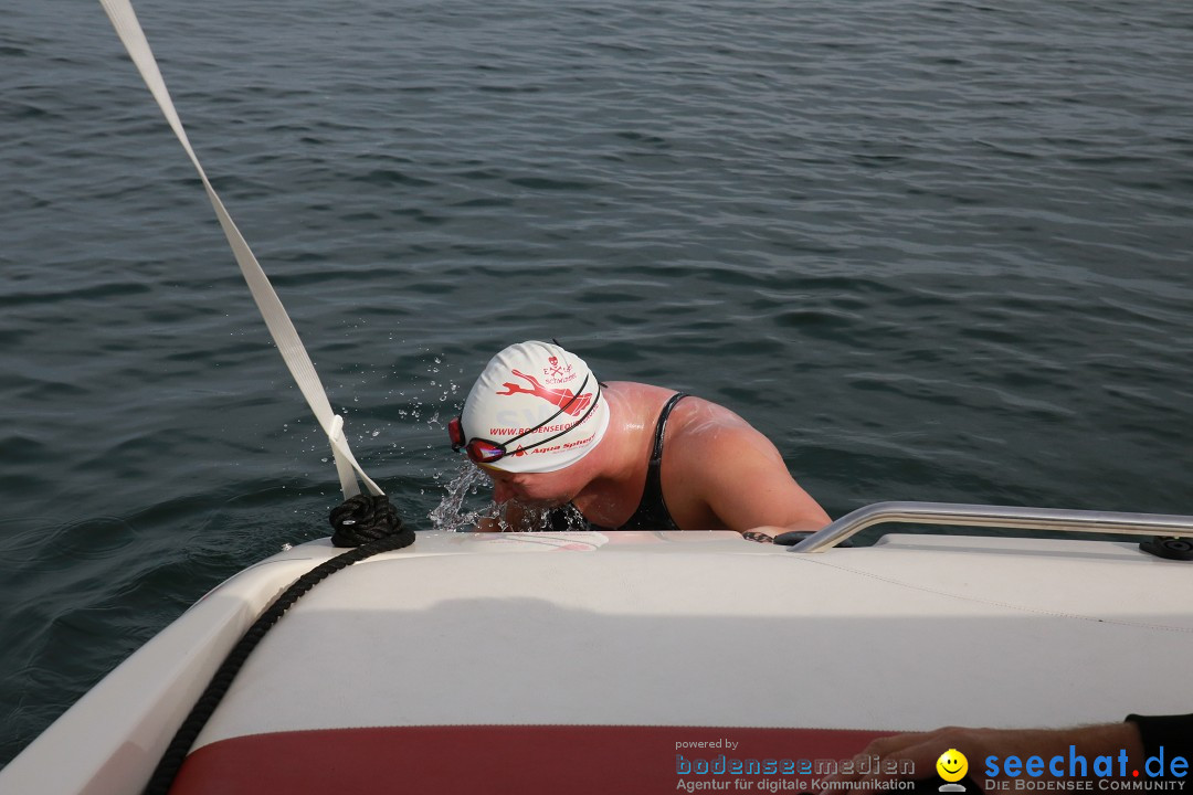 Bodenseequerung mit seechat.de Begleitboot: Jacque: Friedrichshafen, 25.08.