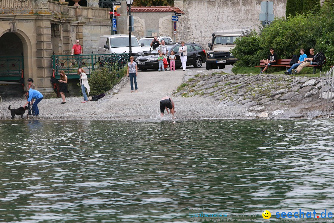 Bodenseequerung mit seechat.de Begleitboot: Jacque: Friedrichshafen, 25.08.