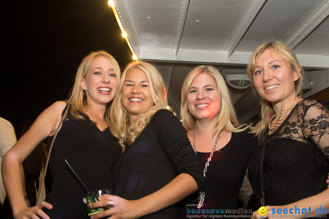 Black and White Partyschiff: Friedrichshafen am Bodensee, 30.08.2014