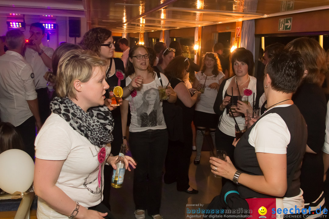 Black and White Partyschiff: Friedrichshafen am Bodensee, 30.08.2014