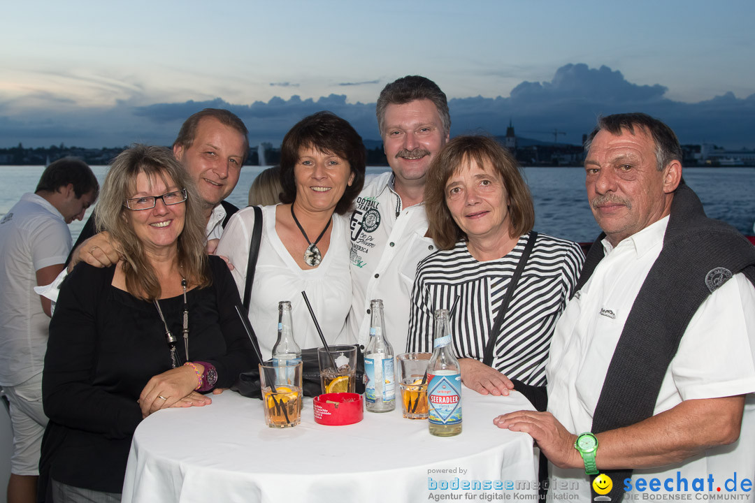 Black and White Partyschiff: Friedrichshafen am Bodensee, 30.08.2014