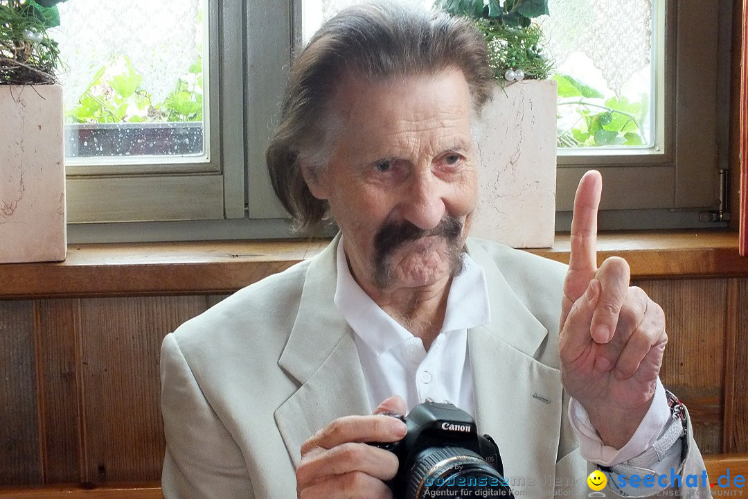Designer Luigi COLANI: Hohentengen am Bodensee, 04.09.2014