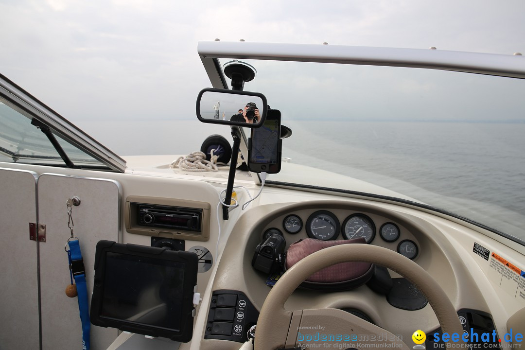Bodenseequerung mit seechat.de Begleitboot: Maex: Friedrichshafen, 26.09.20