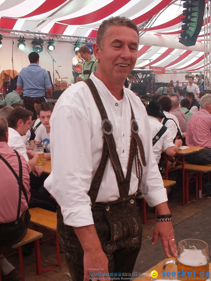 Dirndl-Weltrekord: Bad-Schussenried am Bodensee, 04.10.2014
